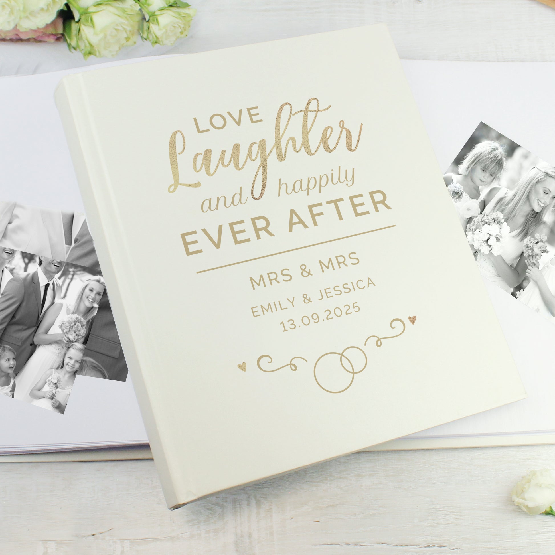 Personalised Happily Ever After Traditional Photo Album - image 4