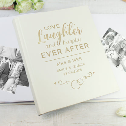 Personalised Happily Ever After Traditional Photo Album - image 4