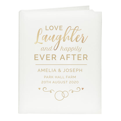 Personalised Happily Ever After Traditional Photo Album - image 5