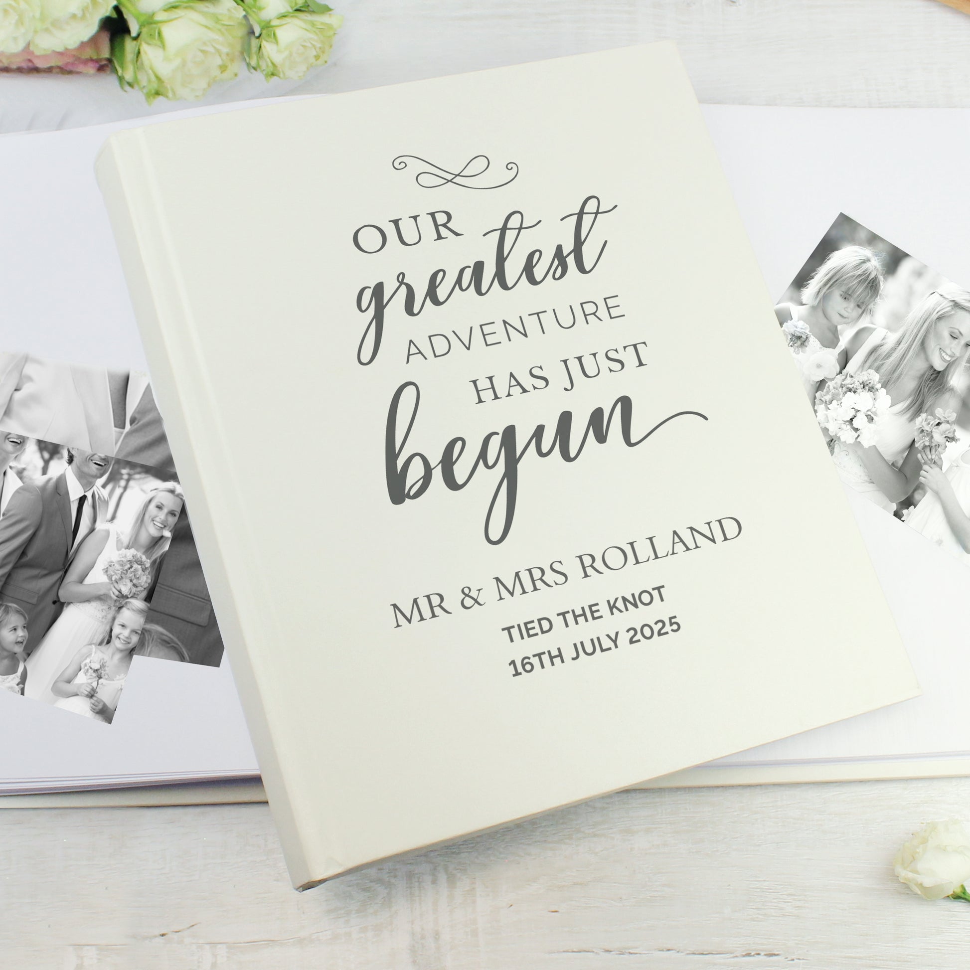 Personalised Our Greatest Adventure Traditional Photo Album - image 2
