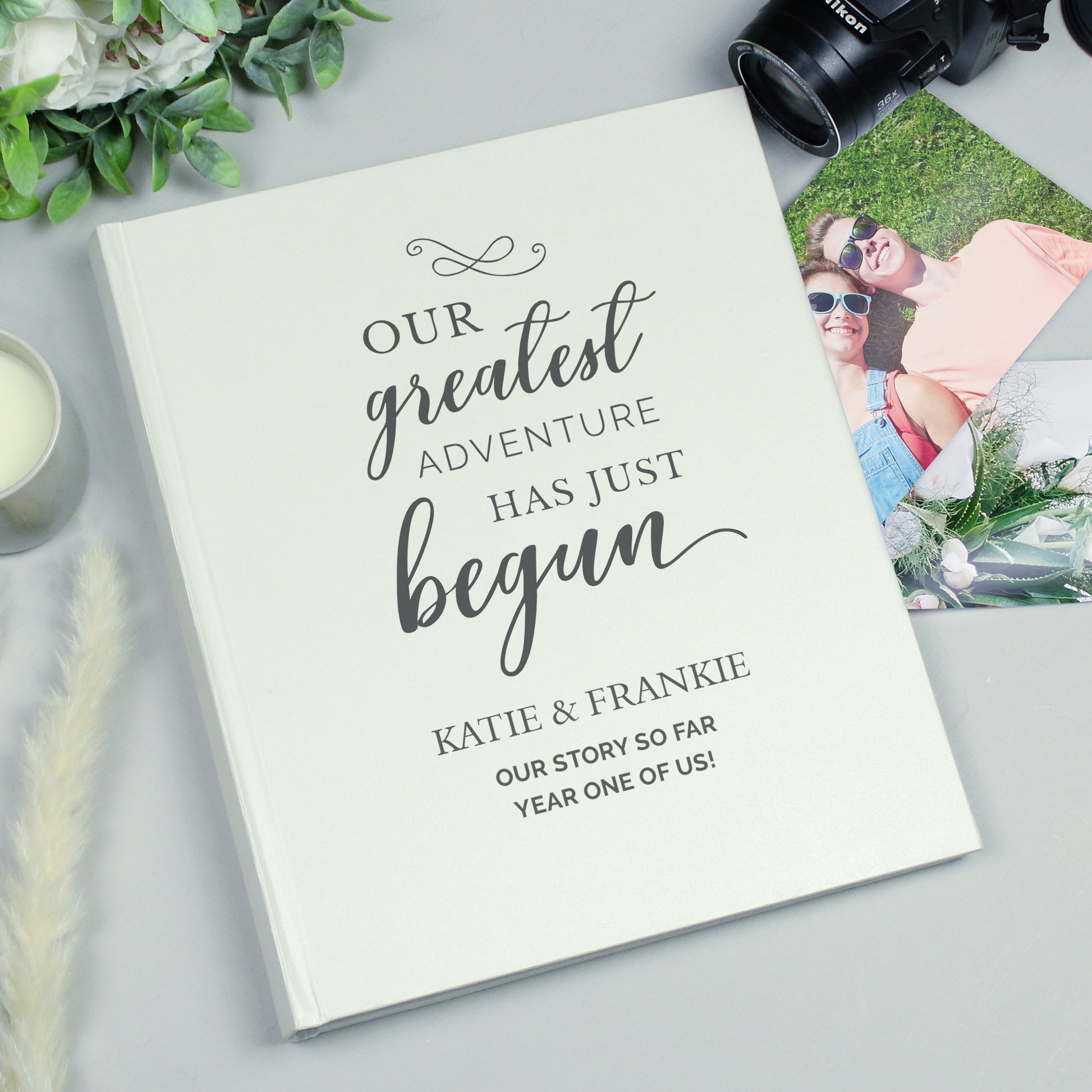 Personalised Our Greatest Adventure Traditional Photo Album - image 4