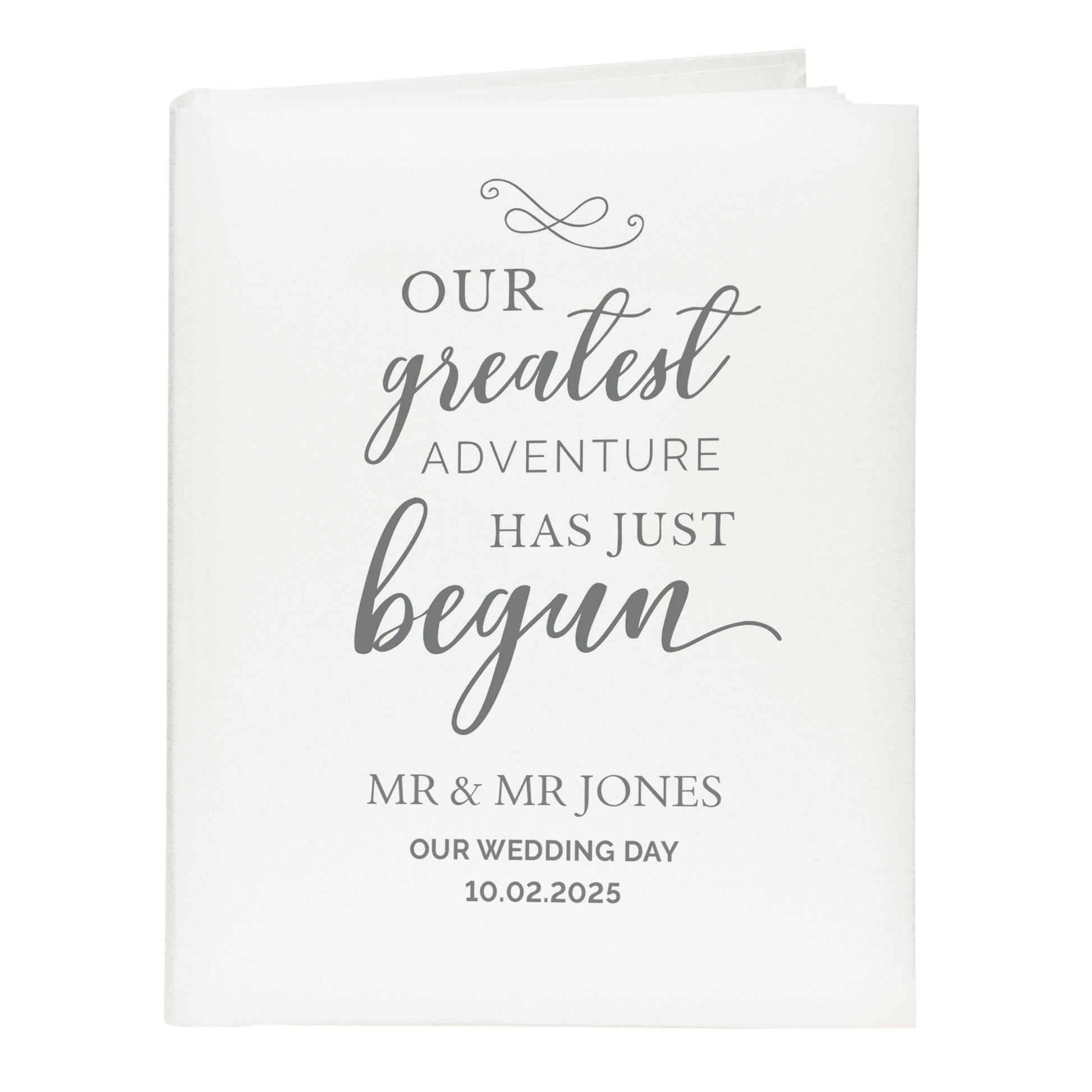 Personalised Our Greatest Adventure Traditional Photo Album - image 5