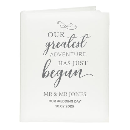 Personalised Our Greatest Adventure Traditional Photo Album - image 5