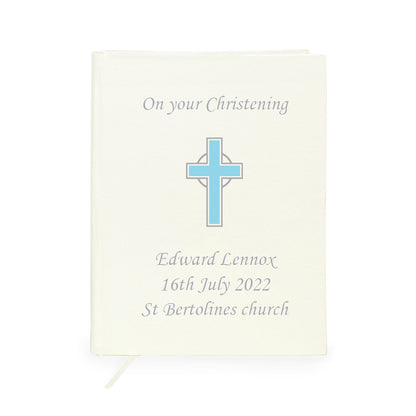Personalised Blue Cross Holy Bible - Eco-friendly - image 4