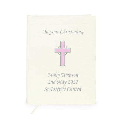 Personalised Pink Cross Holy Bible - Eco-friendly - image 4