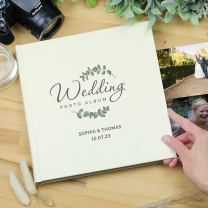 Personalised Wedding Square Photo Album - image 2