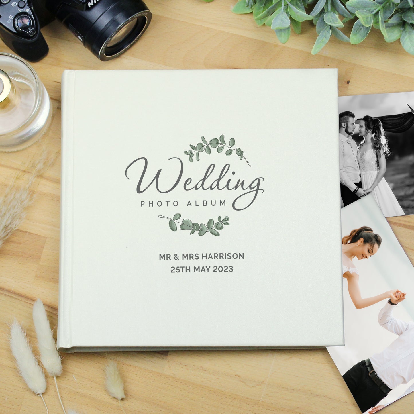 Personalised Wedding Square Photo Album - image 4