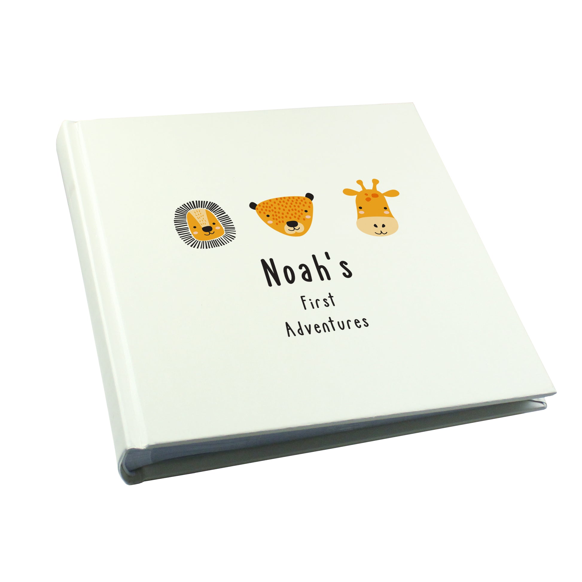 Personalised Scandi Safari Animals Square Photo Album - image 5