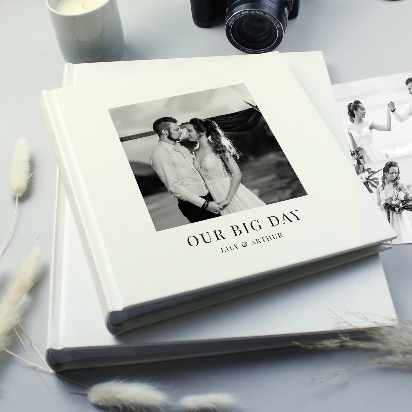 Personalised Photo Upload Square Photo Album from Heartfelt Gifts