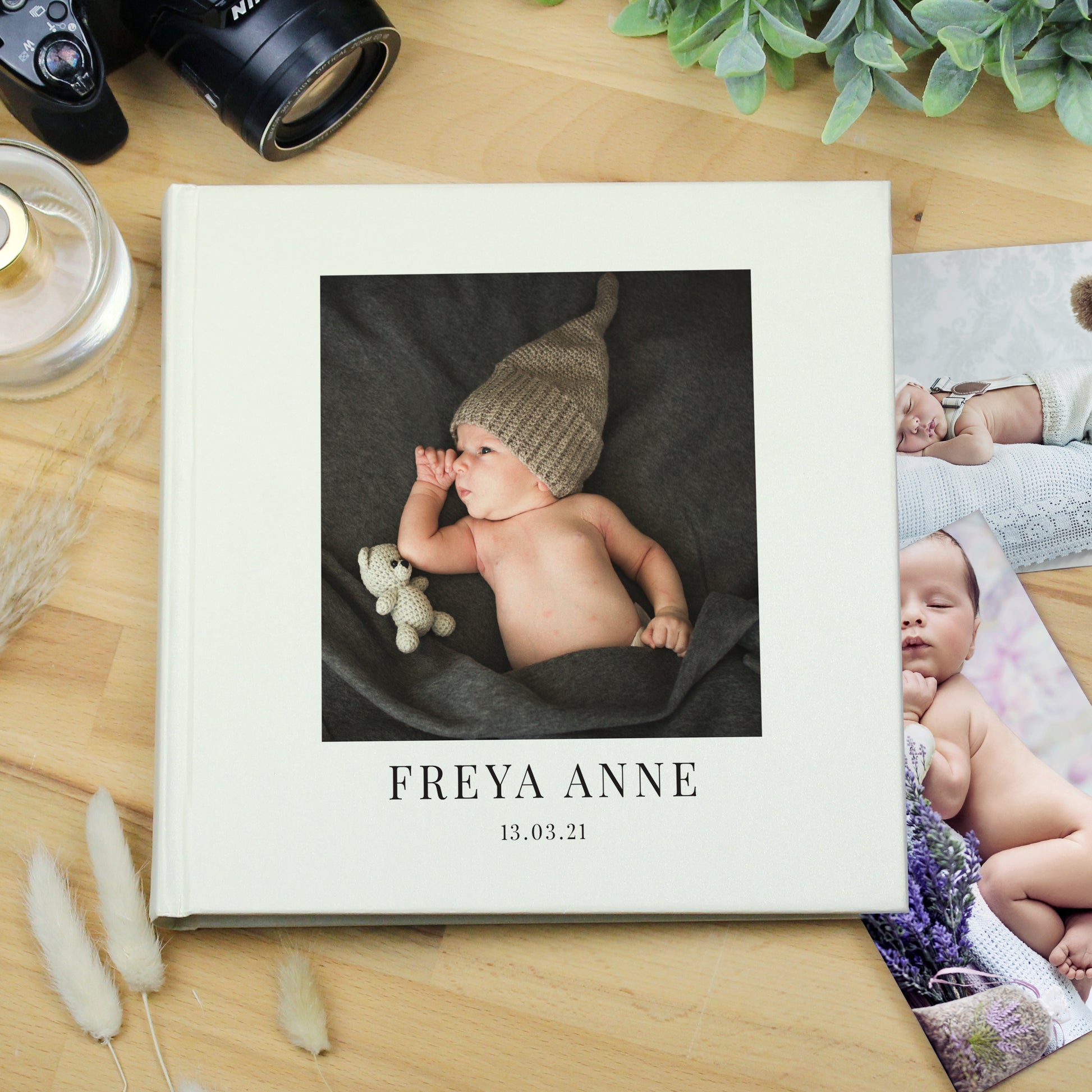 Personalised Photo Upload Square Photo Album - image 2