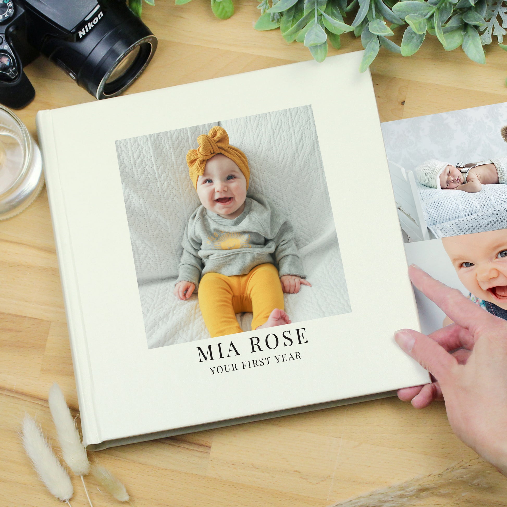 Personalised Photo Upload Square Photo Album - image 4