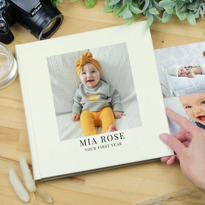 Personalised Photo Upload Square Photo Album - image 4