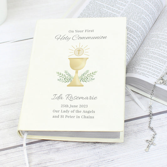 Personalised First Holy Communion Holy Bible - Eco-friendly - image 2