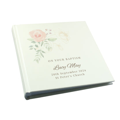 Personalised Floral Square Photo Album - image 5