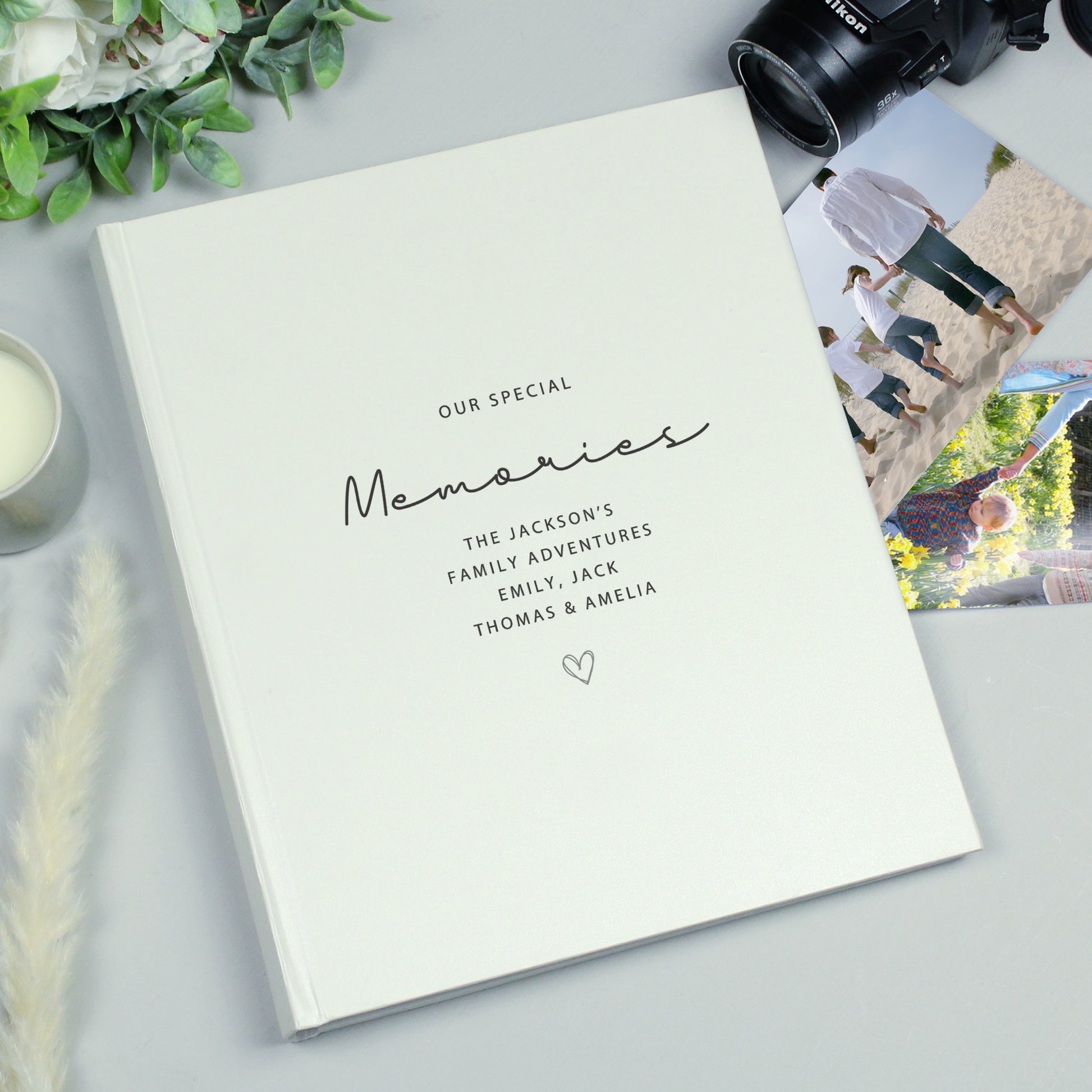 Personalised Traditional Photo Album from Heartfelt Gifts