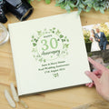 Personalised Botanical Anniversary Photo Album from Heartfelt Gifts
