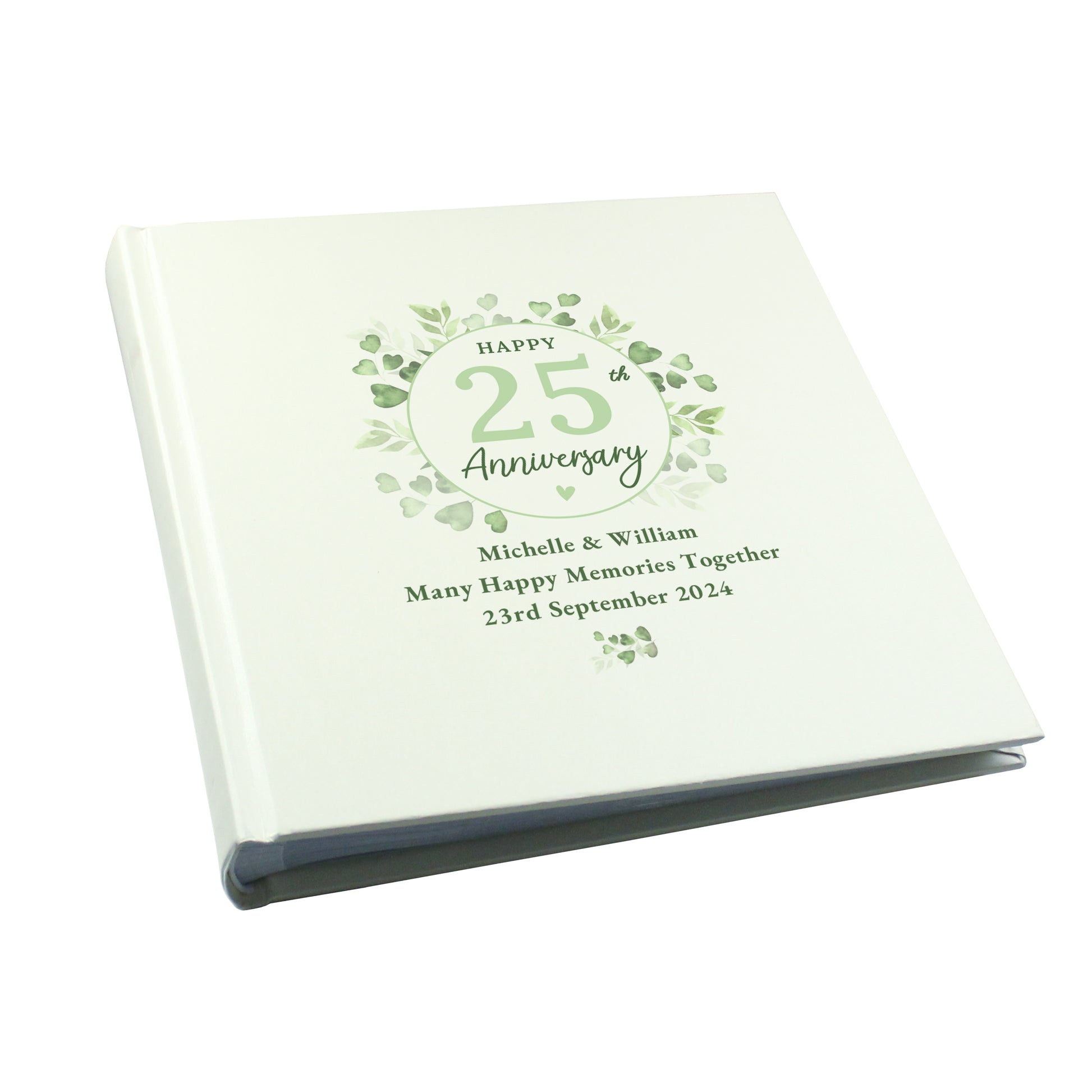 Personalised Botanical Anniversary Photo Album - image 5