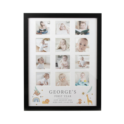 Personalised Animals Black Multi Photo Frame - image 5