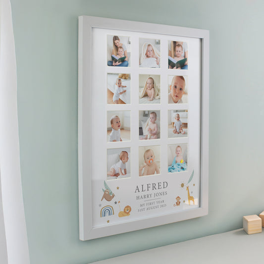 Personalised Animals White Multi Photo Frame - image 2