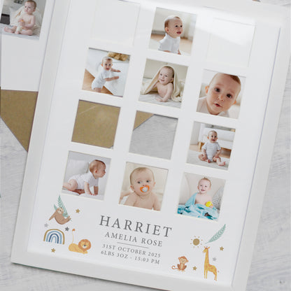 Personalised Animals White Multi Photo Frame - image 4