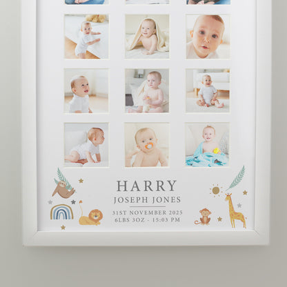 Personalised Animals White Multi Photo Frame - image 6