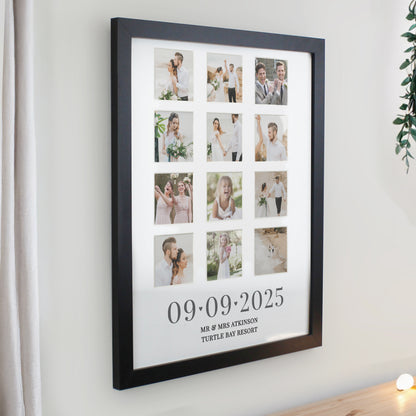 Personalised Special Date Black Multi Photo Frame - image 2