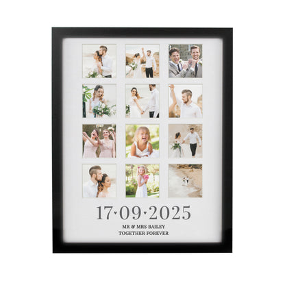 Personalised Special Date Black Multi Photo Frame - image 5