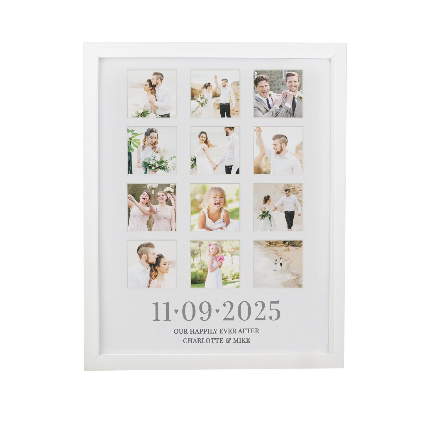Personalised Special Date White Multi Photo Frame - image 5