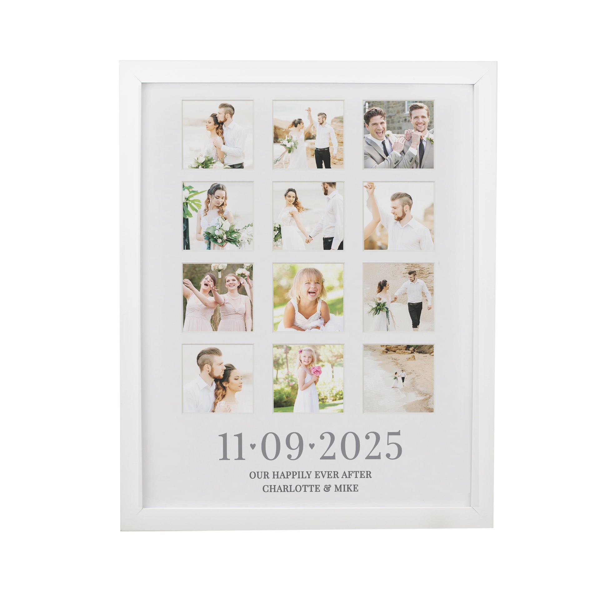 Personalised Special Date White Multi Photo Frame - image 5