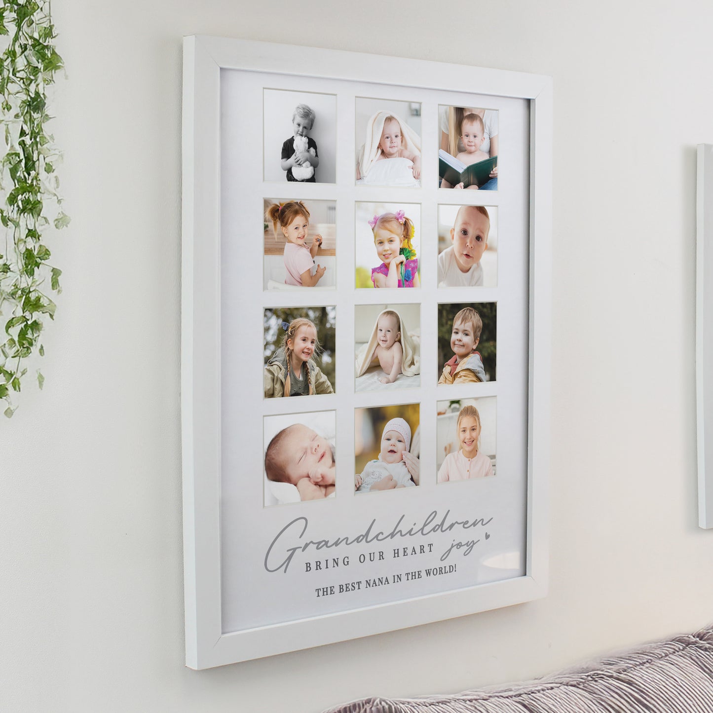 Personalised Grandchildren White Multi Photo Frame - image 2