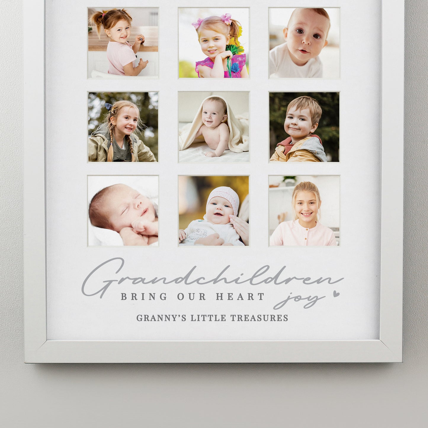 Personalised Grandchildren White Multi Photo Frame - image 6