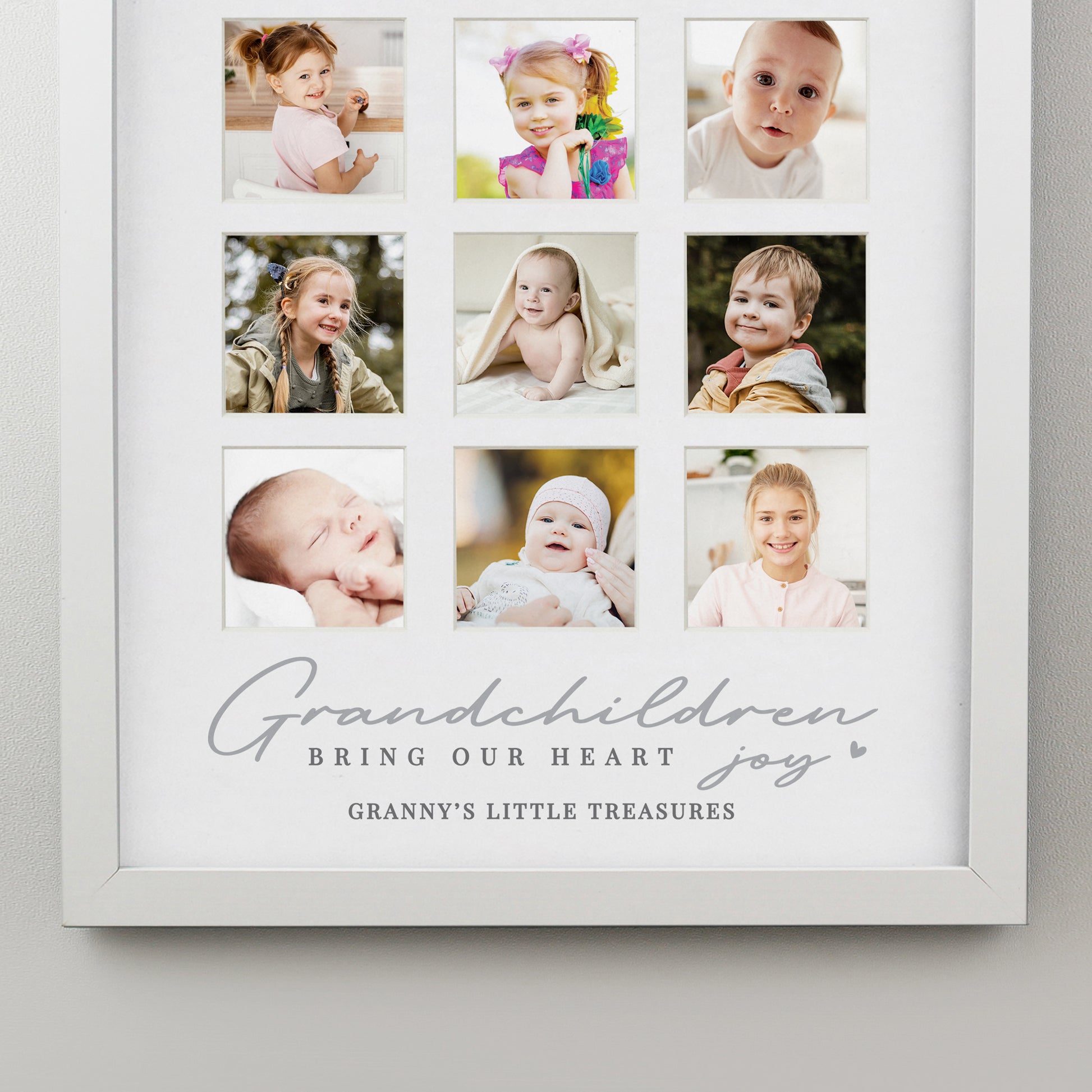 Personalised Grandchildren White Multi Photo Frame - image 6