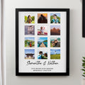Personalised Black Multi Photo Frame from Heartfelt Gifts