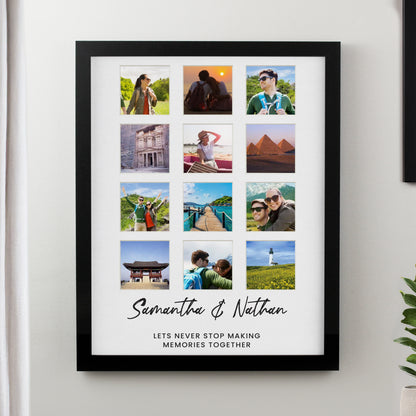 Personalised Black Multi Photo Frame from Heartfelt Gifts