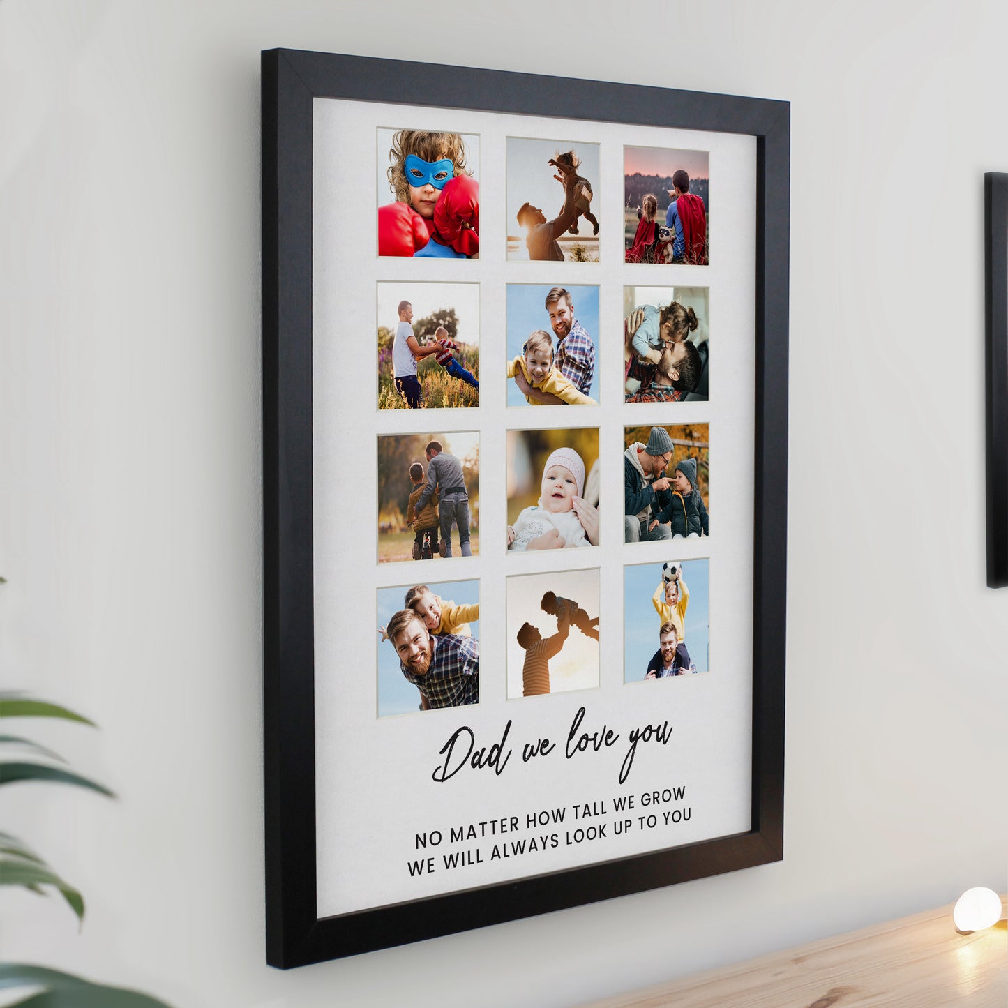Personalised Black Multi Photo Frame - image 2
