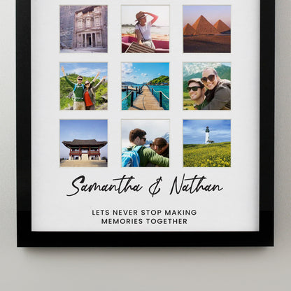 Personalised Black Multi Photo Frame - image 6