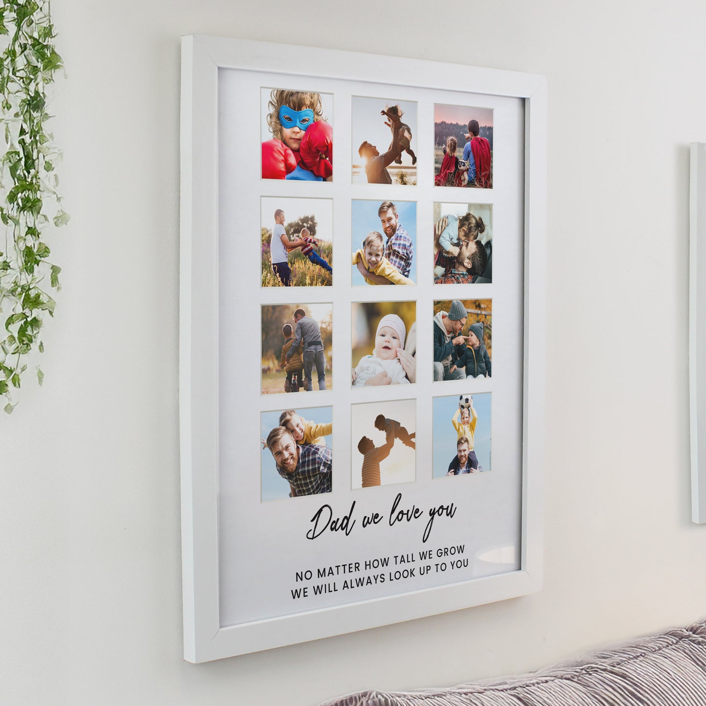 Personalised White Multi Photo Frame - image 2