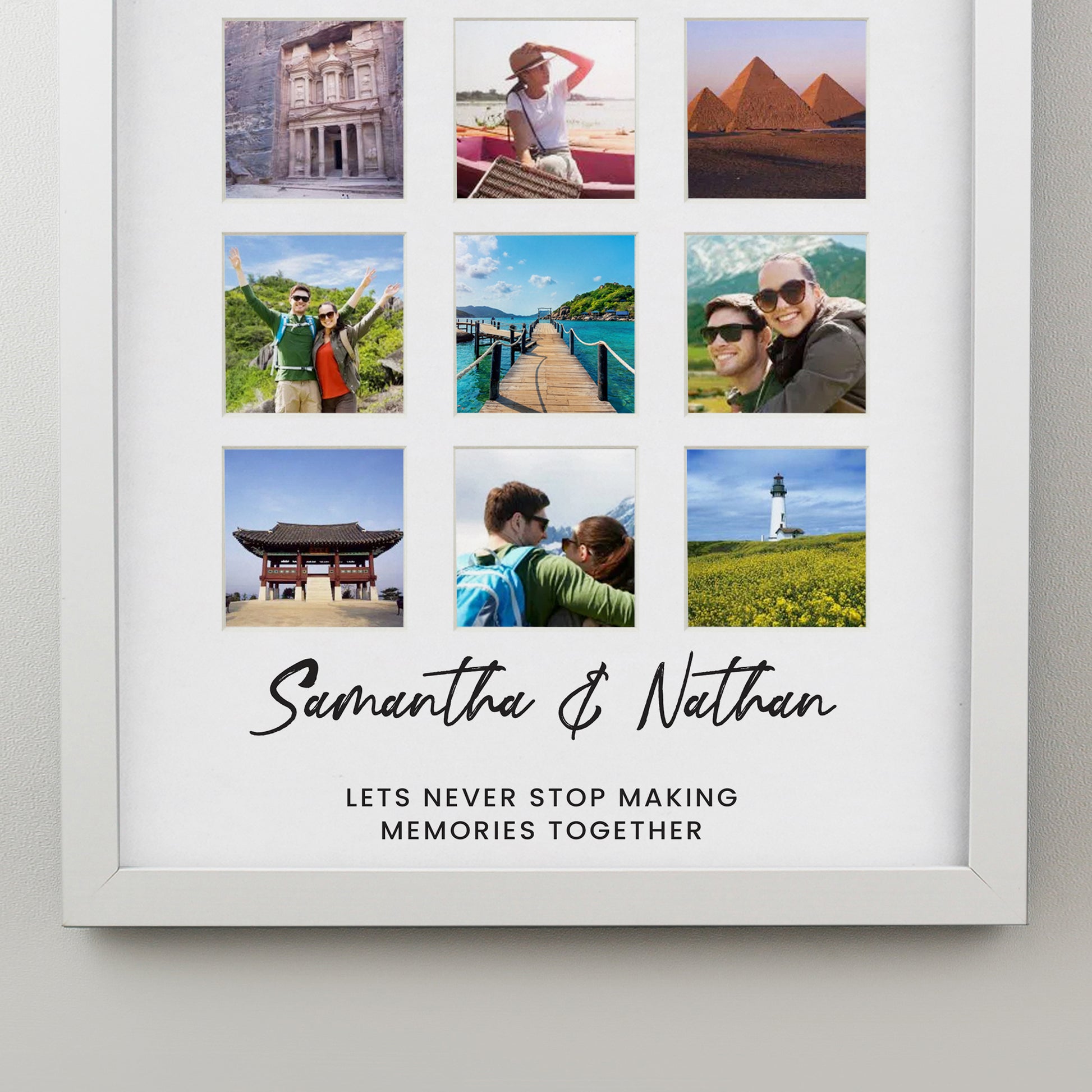 Personalised White Multi Photo Frame - image 6