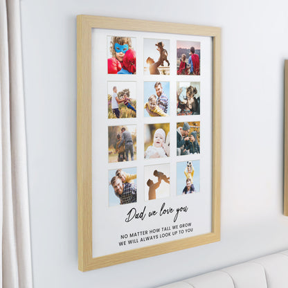 Personalised Oak Multi Photo Frame - image 2