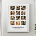 Personalised Family White Multi Photo Frame from Heartfelt Gifts