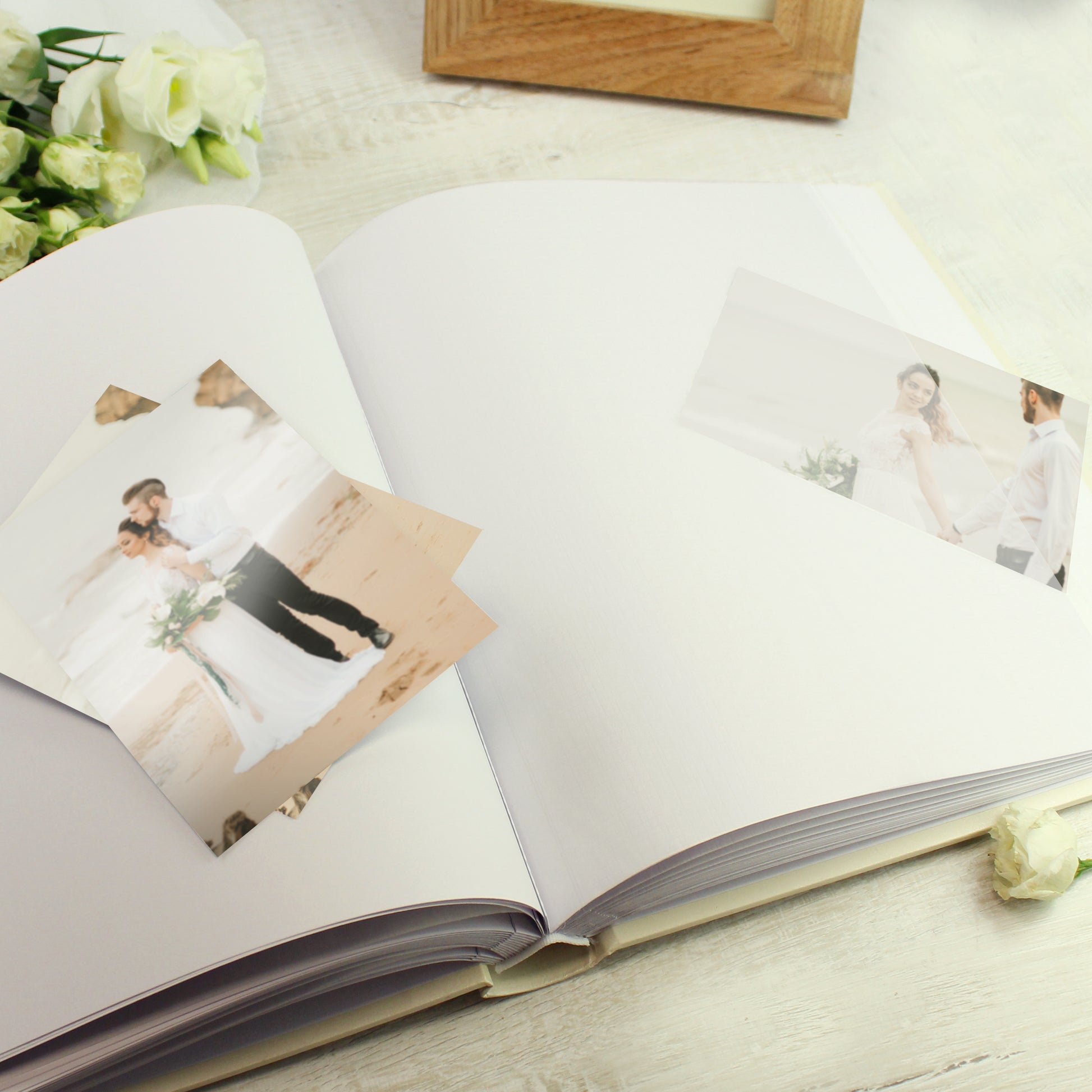 Personalised Black and Gold Free Text Traditional Photo Album – Wedding Gift - image 4