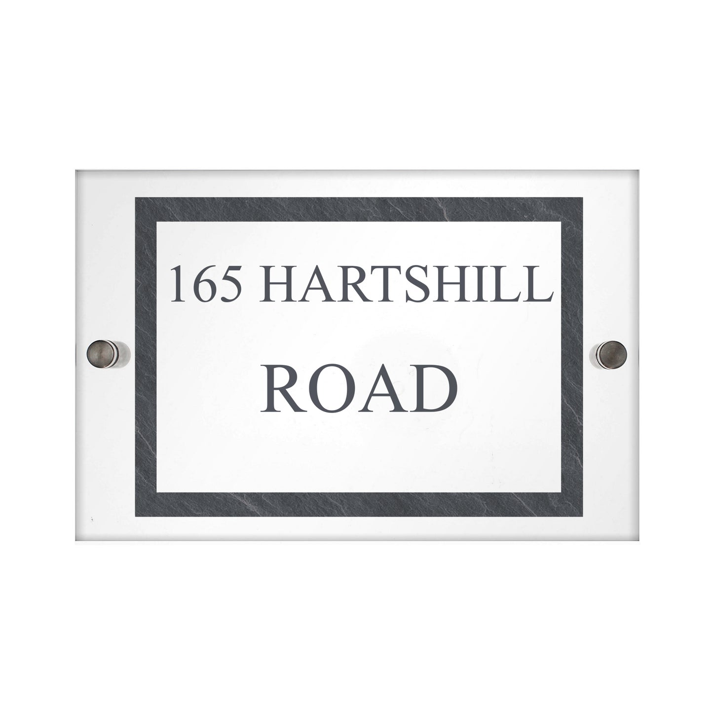 Personalised Slate Effect Acrylic House Sign - image 5