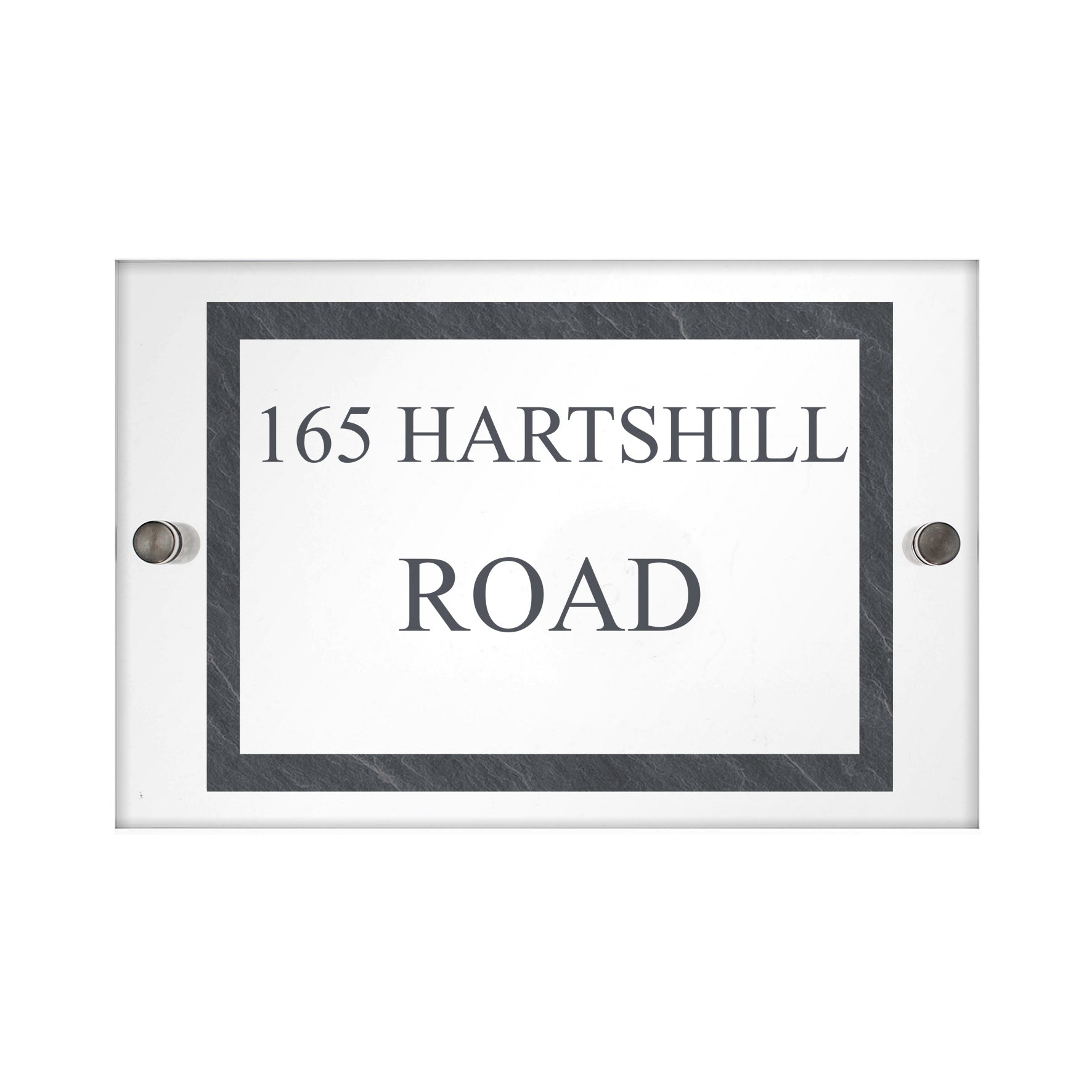 Personalised Slate Effect Acrylic House Sign - image 5