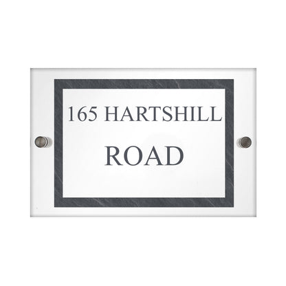 Personalised Slate Effect Acrylic House Sign - image 5