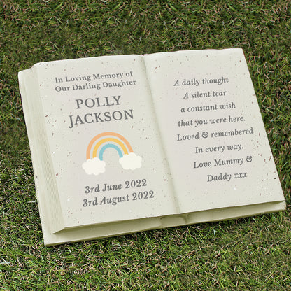 Personalised Rainbow Memorial Book - image 3