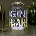 Personalised LED Colour Changing Gin Bar Sign from Heartfelt Gifts