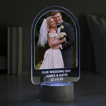 Personalised Free Text & Photo Upload LED Colour Changing Light - image 6