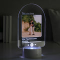 Personalised Our Song Photo Upload LED Colour Changing Light from Heartfelt Gifts