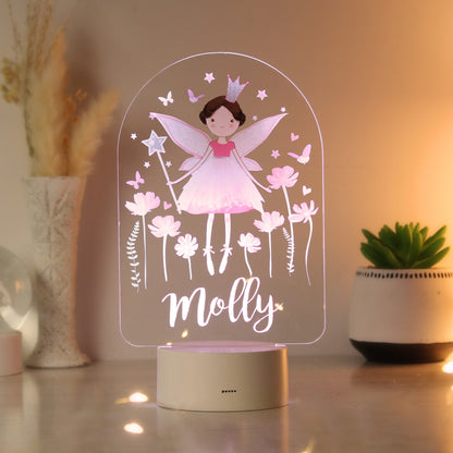 Personalised Fairy Princess LED Colour Changing Light from Heartfelt Gifts