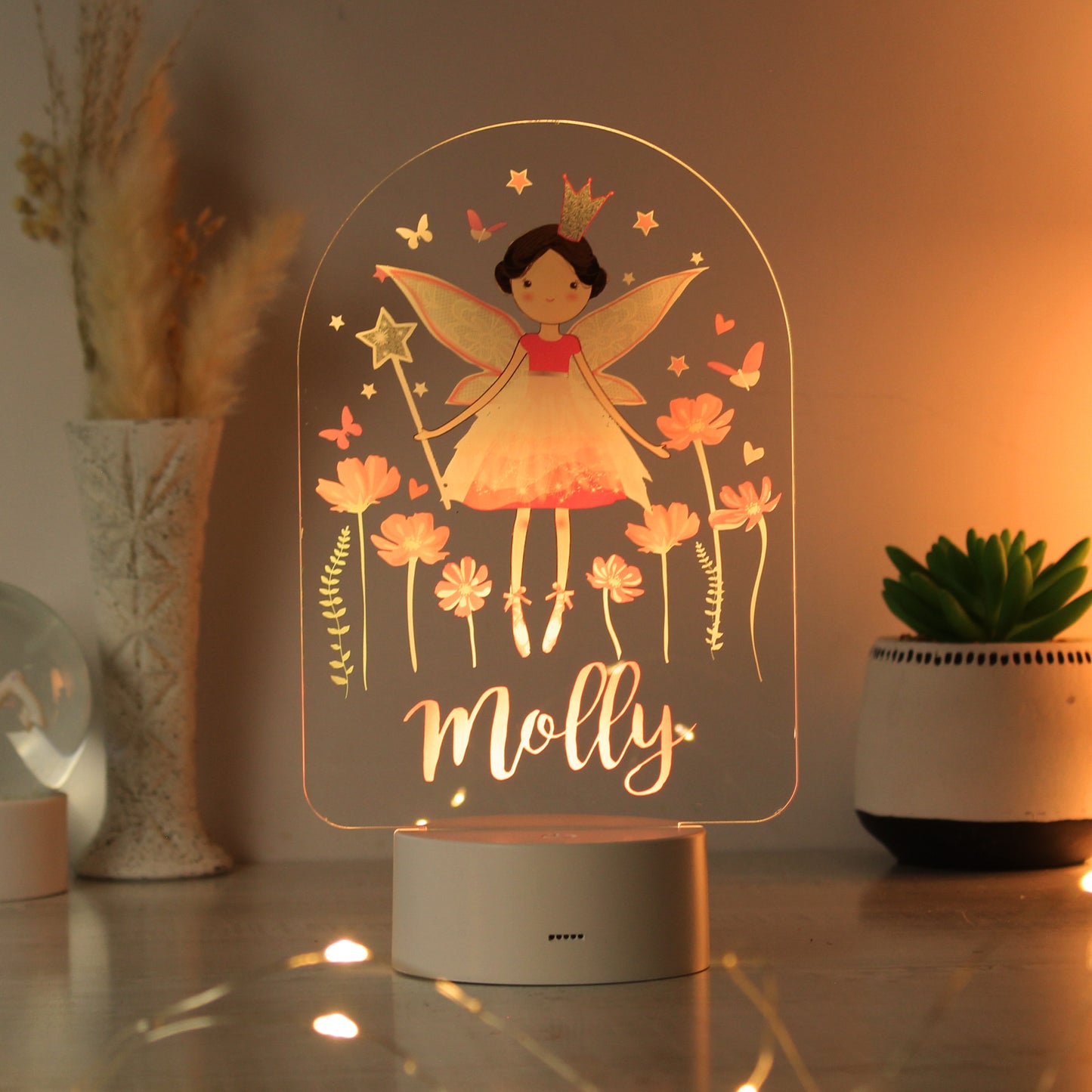 Personalised Fairy Princess LED Colour Changing Light - image 3